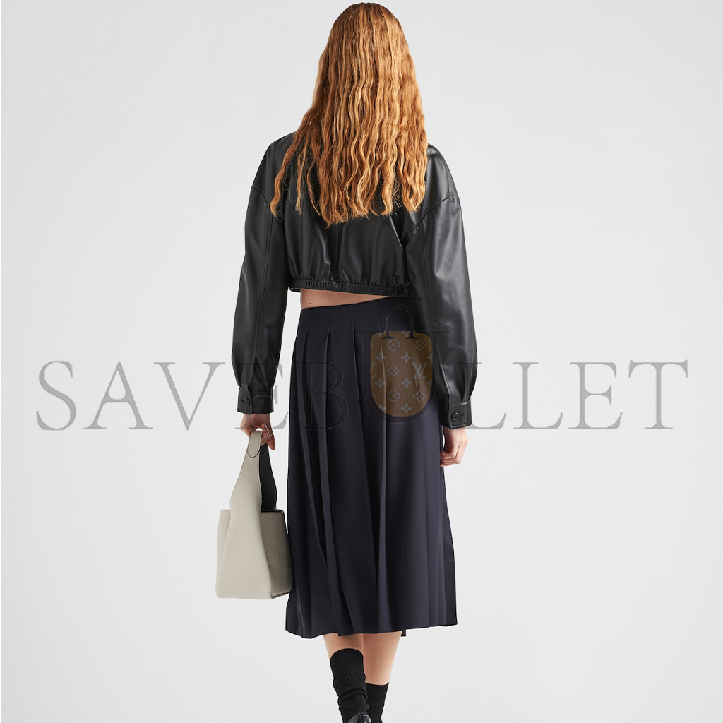 Pra*a leather jacket 58a121